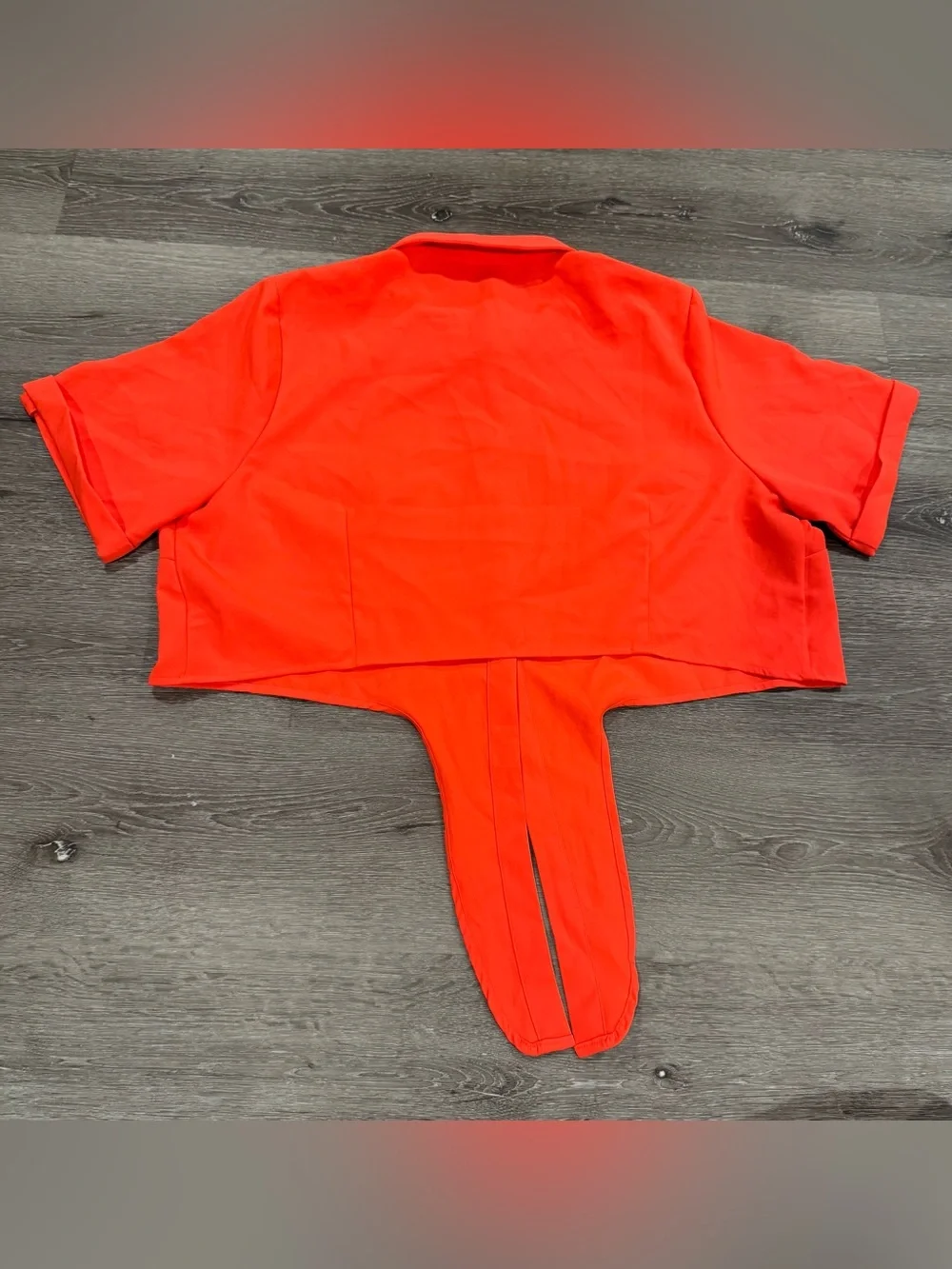 Pink-Orange Cargo top and short set 3xl fashion nova